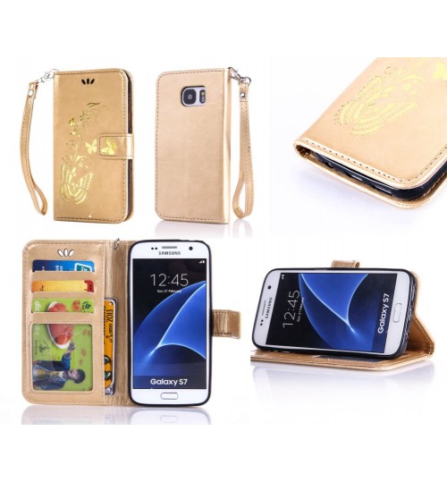 Galaxy S7 case ID wallet leather case printed
