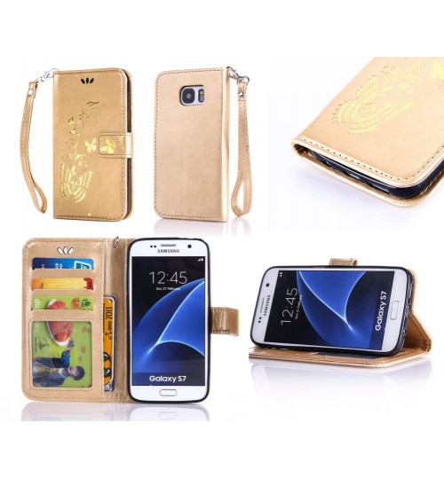 Galaxy S7 EDGE case ID wallet leather case printed