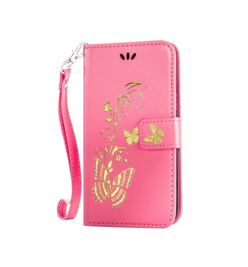 iPod Touch 6 leather full cash ID wallet case printed