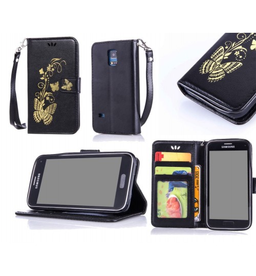 Galaxy S5 Mini case ID wallet leather case printed