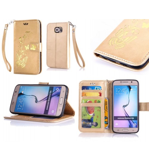 Galaxy S6 case ID wallet leather case printed