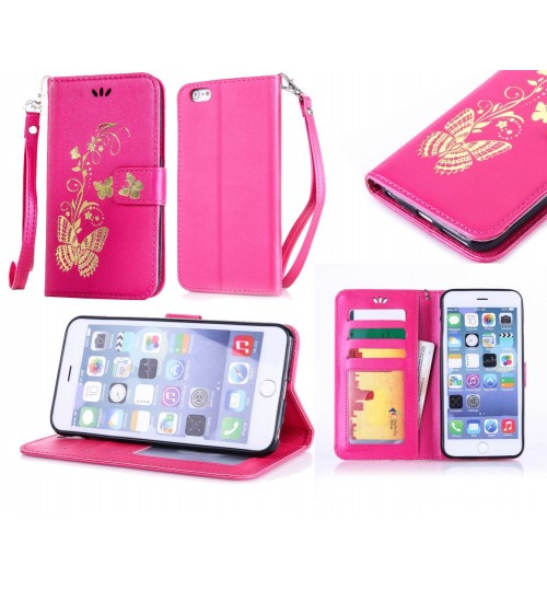 iPhone 5 5S SE case ID wallet leather case printed