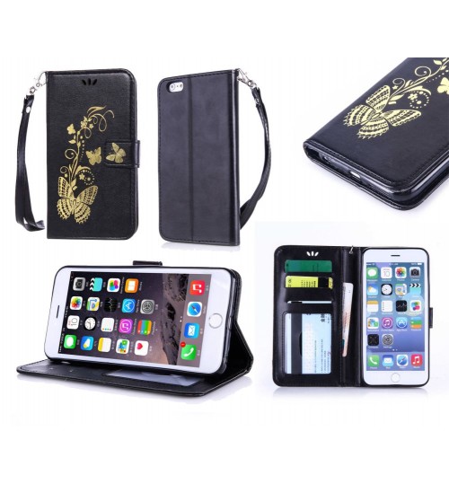 iPhone 5 5S SE case ID wallet leather case printed