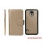 Galaxy S5 Mini detachable wallet leather case