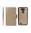 LG G3 double wallet leather case detachable