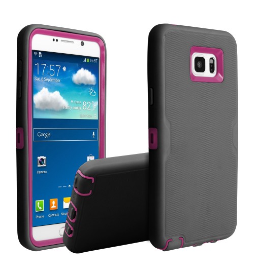 Galaxy Note 5 Case Heavy Duty Hybrid Rugged Case