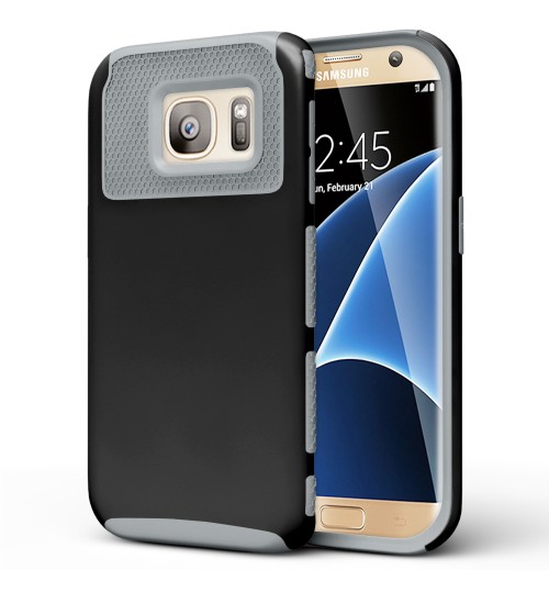 Galaxy S7 EDGE Case Heavy Duty Hybrid Rugged Case