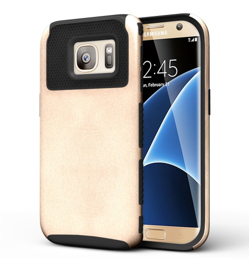 Galaxy S7 EDGE Case Heavy Duty Hybrid Rugged Case