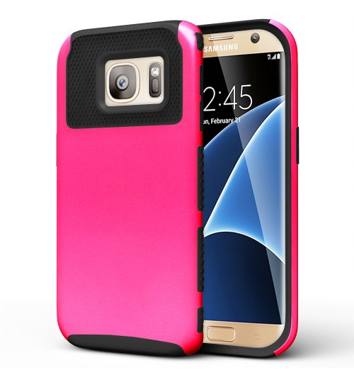 Galaxy S7 EDGE Case Heavy Duty Hybrid Rugged Case