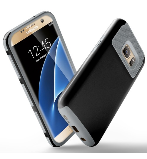Galaxy S7 Case Heavy Duty Hybrid Rugged Case