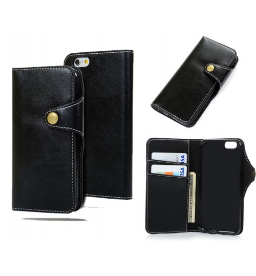 iPhone 5 5s SE case Fine Leather wallet case