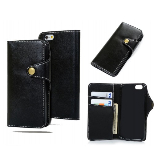 iPhone 6 6S case luxury Fine Leather wallet case