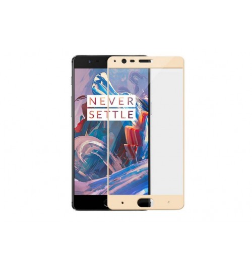 OnePlus 3 full screen Tempered Glass Protector