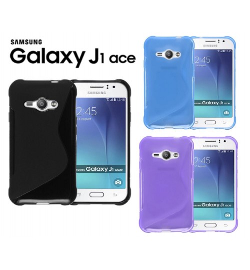 Samsung Galaxy J1 ACE case TPU gel S line case cover