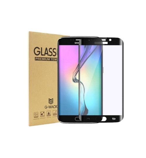 Galaxy S6 edge fully covered Curved Tempered Glass Screen protector