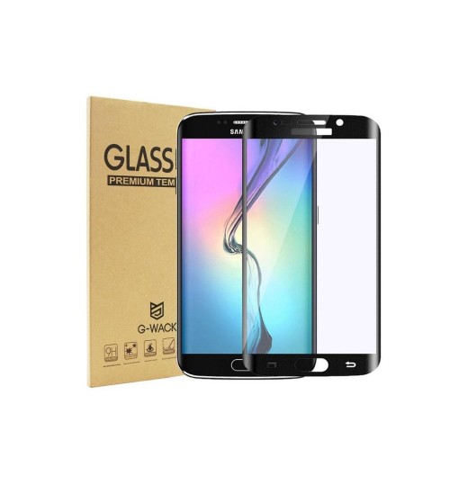 Galaxy S6 edge fully covered Curved Tempered Glass Screen protector