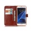 Samsung Galaxy S7 edge Case Premium leather Embossing wallet folio case