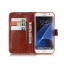 Samsung Galaxy S7 edge Case Premium leather Embossing wallet folio case