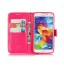 Galaxy S5 case Premium Leather Embossing wallet  Folio case