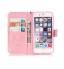iPhone 6 6S Premium Leather Embossing wallet Folio case