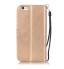 iPhone 6 6S Premium Leather Embossing wallet Folio case