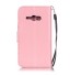 Galaxy J1 ACE Case Premium Leather Embossing wallet Folio case