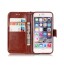 iPhone 6 6S Plus case Premium Leather Embossing wallet Folio case