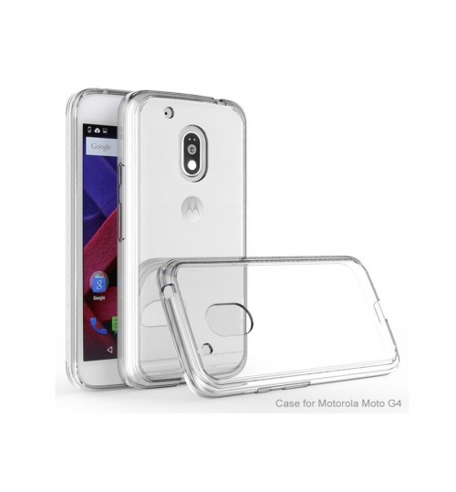 Motorola G4 Plus Case Clear Gel  Soft TPU Ultra Thin Case Cover