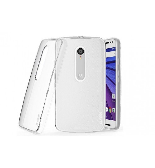 Motorola G3 Case MOTO G 3 LTE Clear Gel Soft TPU Ultra Thin case