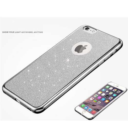 iPhone 6 6s Case Glaring Slim Soft TPU Gel Plating Bumper case cover