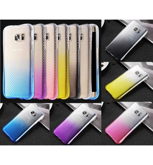 Galaxy S7 case TPU Soft Gel Changing Color Slim Shockproof Case