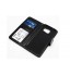 Galaxy S7 Vintage Fine Leather Wallet Case+combo - Black