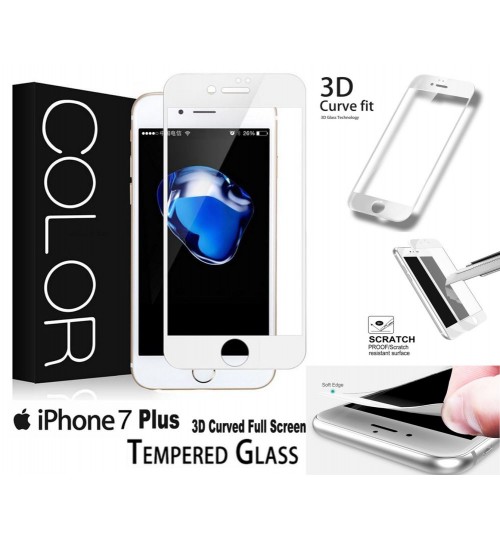 iPhone 7 Plus 3D Full Screen Tempered Glass Screen Protector Film