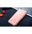 iPhone 7 case plating bumper with clear gel back cover case