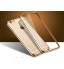 iPhone 7 case plating bumper with clear gel back cover case