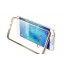 Samsung Galaxy J5 case plating bumper with clear gel back cover case
