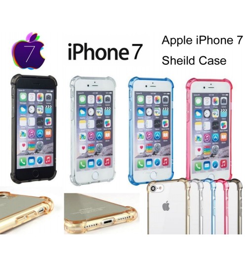 Apple iPhone 7 Shockproof Slim Clear Shield Case + Pen +SP