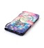 iPhone 7 Plus case wallet leather card holder cover case printed leather