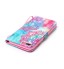 iPhone 7 Plus case wallet leather card holder cover case printed leather