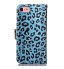 iPhone 7 case wallet Leopard style ID card full cash cover case