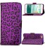 iPhone 7 case wallet Leopard style ID card full cash cover case