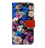 iPhone 7 Plus case floral pattern ID card full cash wallet cover case