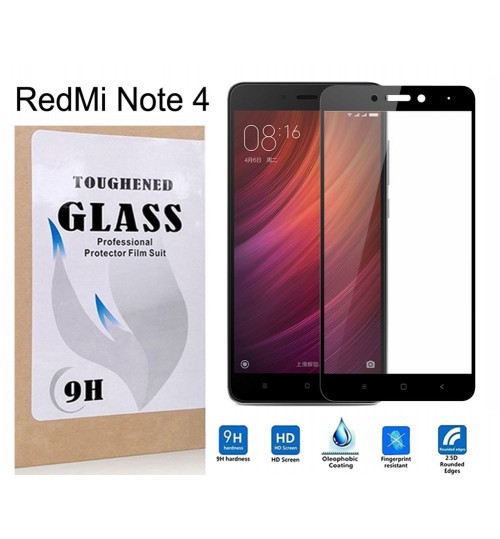 XiaoMi RedMi Note 4 full screen Tempered Glass Screen Protector