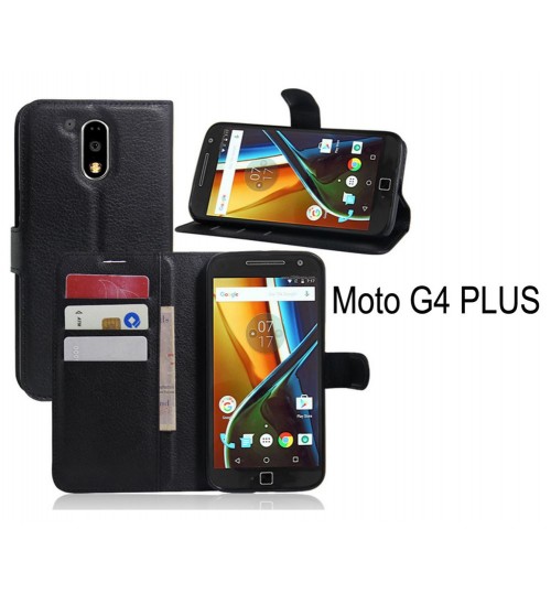 Moto G4 Plus Case G4 Plus wallet leather flip case cover