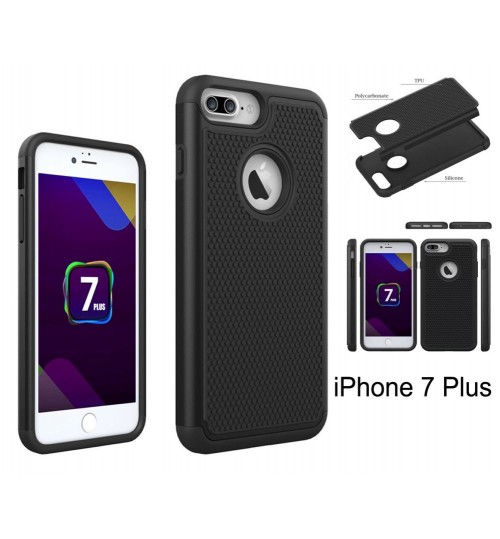 iPhone 7 Plus case dual layer hybird impact proof case cover