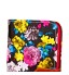 iPhone 7 case floral pattern ID card full cash wallet cover case