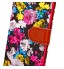 iPhone 7 case floral pattern ID card full cash wallet cover case