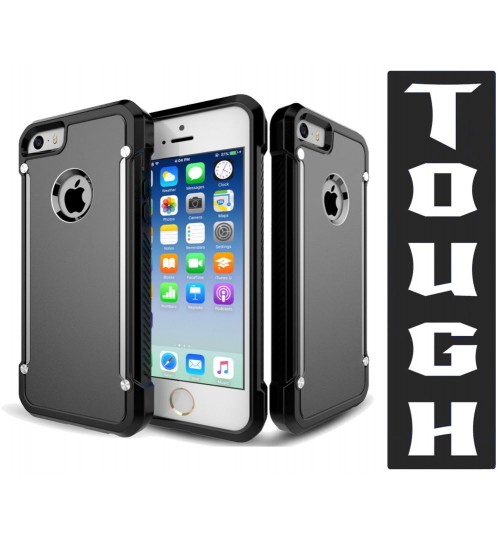 iPhone 5 5s Case Heavy Duty Hybrid Rugged Tough Case