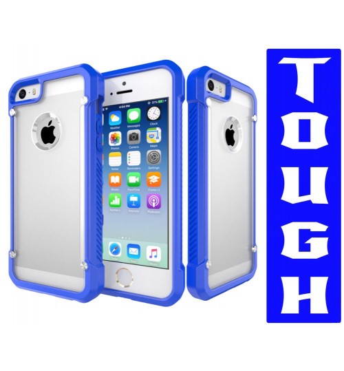 iPhone 5 5s Case Heavy Duty Hybrid Rugged Tough Case