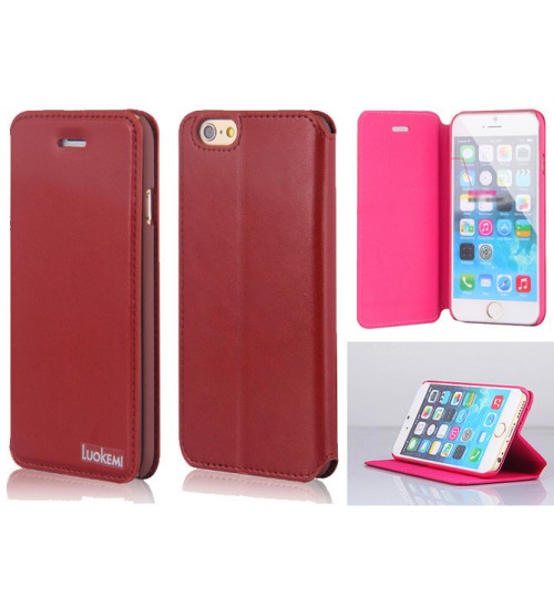 iPhone 6 6s case Ultra Slim Leather Wallet Case+Combo